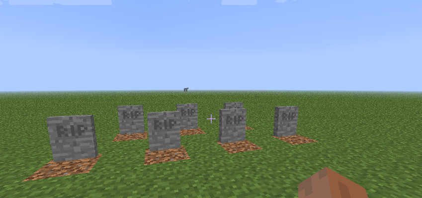 Скриншот Мод Gravestone Mod (1.5.0)