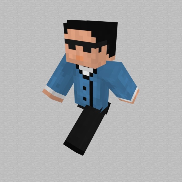 Скриншот Скин PSY-Gangnam Style Minecraft