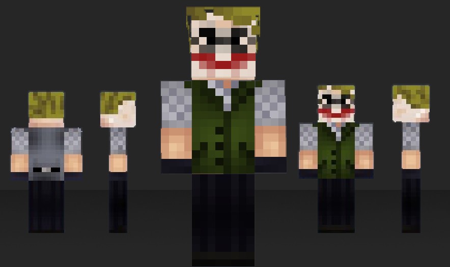 Скриншот Скин The Joker для Minecraft