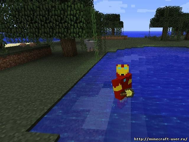 Скриншот Скин железного человека для Minecraft