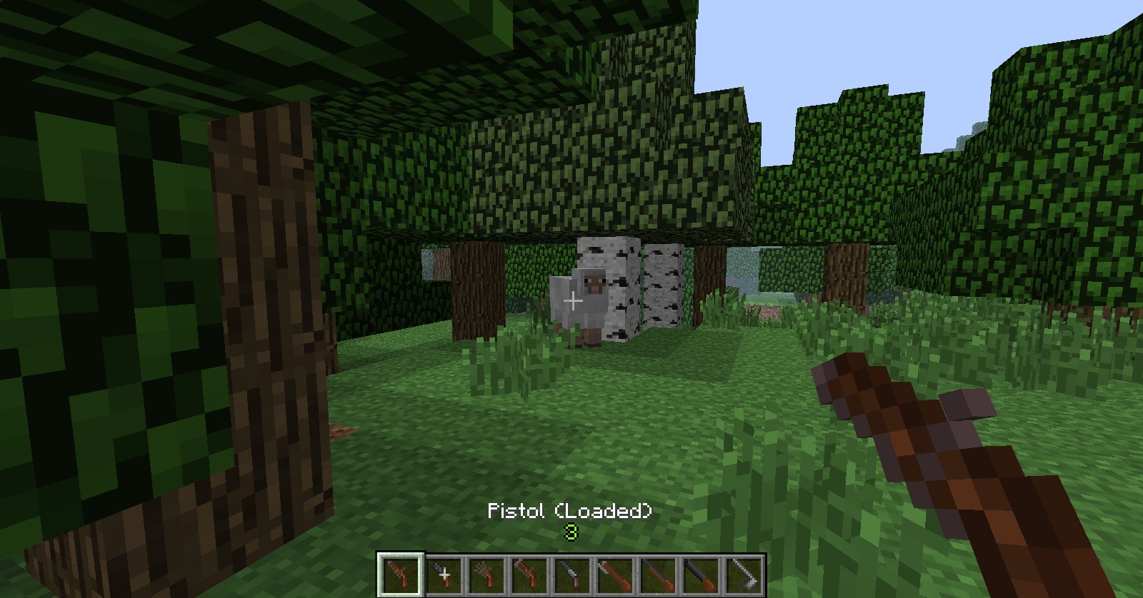 Скриншот Мод Flintlock Guns Mod (1.5.2)