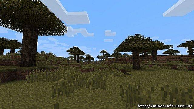 Скриншот Мод ExtraBiomesGen (1.6.2)