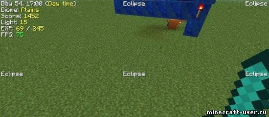 Скриншот Мод Ingame Info (1.6.4)