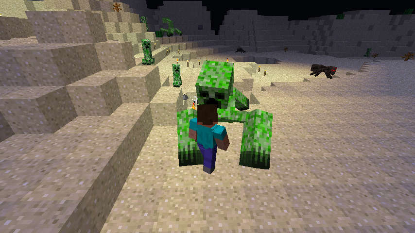 Скриншот Мод Stalker Creepers (1.6.4)